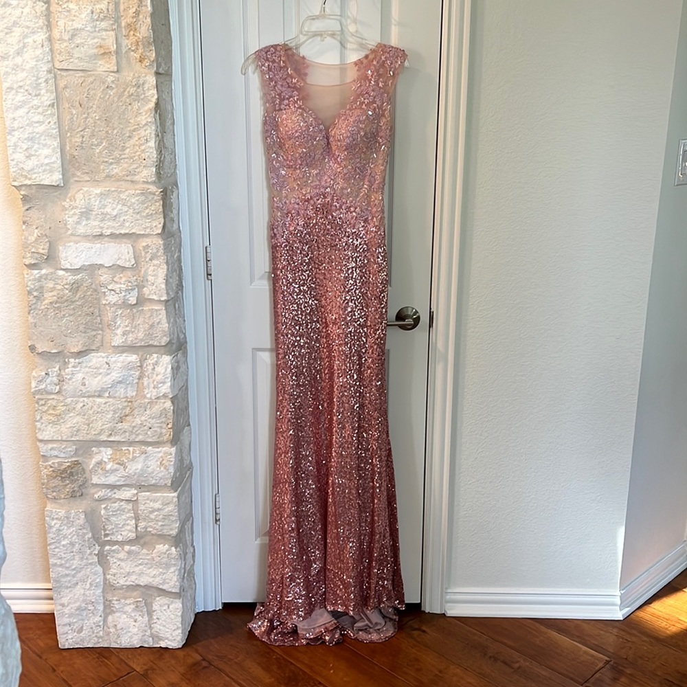 Sparkly evening dress